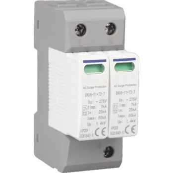 svodič přepětí Přepěťová ochrana T1+T2 2P (P+N)