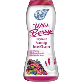 WC čistič Foam Fresh Pěnivý čistící prášek do toalety 370g - Wild Berry