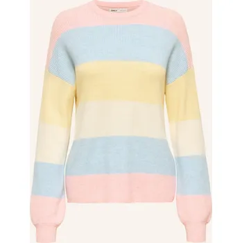 Dámský svetr Only Dámský Svetr, růžová / tmavě žlutá / tmavě modrá, 40