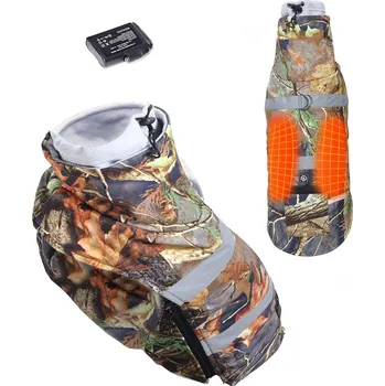 Obleček pro psa Bezdoteku Vyhřívaný obleček pro psy Savior maskáčový vel. L