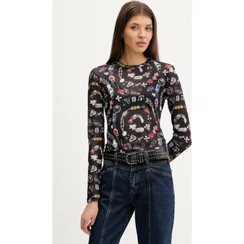 Dámská halenka Halenka Vans VN000Q0VBLK1 černá 99X, vel. M