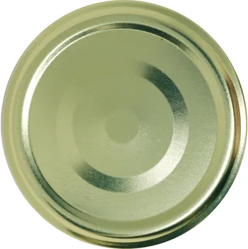 Víčko na zavařovací sklenici Tecnocap Víčko TO 63 zlaté E12 (světlejší) RSB steril TSR