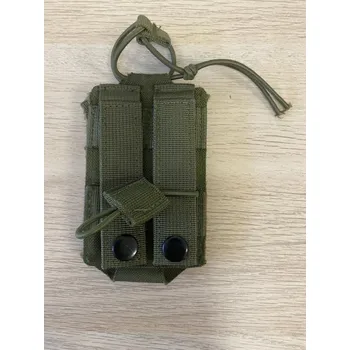 turistický batoh Sumka molle zelená na zásobník cca 7,5 x 12 cm mírně použitá