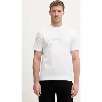 Bavlněné tričko BOSS C-Taut 242_AM 50555828 bílá 00X, vel. XXL