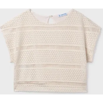 Dětské tričko Mayoral 6022.8C.Junior.PPY2 béžová 01X, vel. 140