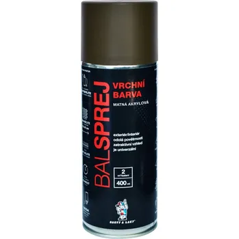 Barva ve spreji AE AKRYL ral 6014 OLIVOVÁ ZELENOŽLUTÁ MAT 400 ML