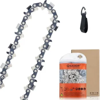 Pila ocaska Pilové řetězy SAVIOR .325" 1,5 mm 78 hnacích článků pro lištu 50 cm, polosekací řetězy kompatibilní