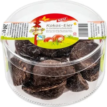 Velikonoční dekorace Goldora Velikonoční vajíčka s kokosem 260g