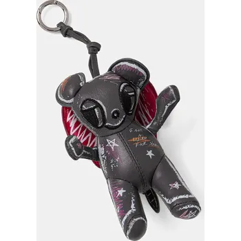 Kožená klíčenka ZADIG&VOLTAIRE LWOG02312 šedá 90X, vel. ONE SIZE