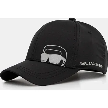 Pokrývka hlavy Kšiltovka Karl Lagerfeld 561124.805611 černá 99X, vel. ONE SIZE