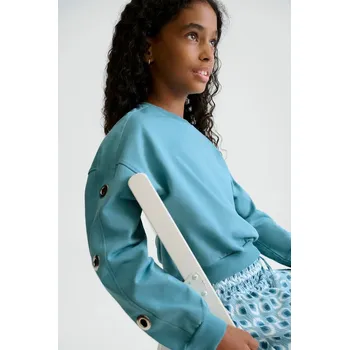 Chlapecká mikina Dětská mikina Mayoral 6401.8C.Junior.PPY2 modrá 50X, vel. 128