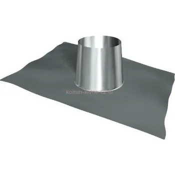 Komín Střešní průchodka 5-20° Pb okraj 120-30 mm