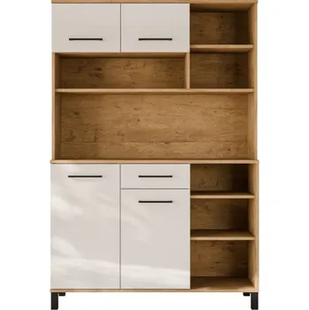 Příborník do zásuvky Stolarz Lempert Kredenc VIGO 120 Bílá lesk