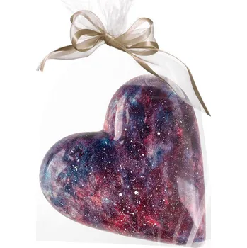 Čokoláda JANKOVO vesmírné srdíčko s arašídovým nugátem – crunchy 90g