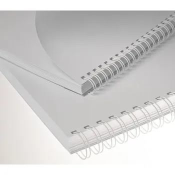 Kovové hřbety Eurosupplies (3/1") 14,3 mm bílé 50 ks