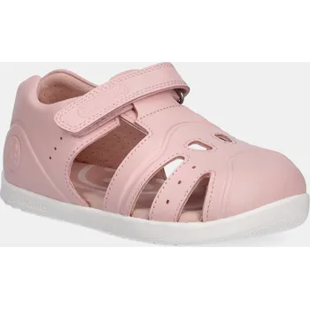 Dívčí sandály Dětské kožené sandály Biomecanics 252165.24.26 růžová 30X, EUR 24