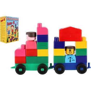 ostatní stavebnice Stavebnice, LORI 5, 75 kusů