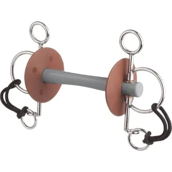 Udidlo pro koně Udidlo pelham BERIS Short comfort bar soft 140mm