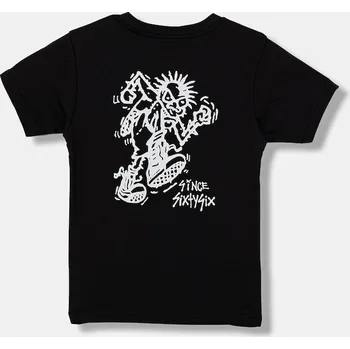 Oblečení a móda Dětské bavlněné tričko Vans Stomper SS VN000Q02BLK1 černá 99X, vel. 110