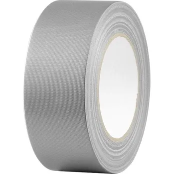 Výstražná páska Strend Pro 2173063 Páska Strend Pro, 50 mm, L-45 m, textilní, lepící, šedá