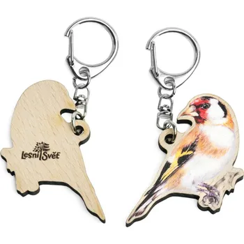 Lesní svět Přívěšek na klíče - stehlík obecný