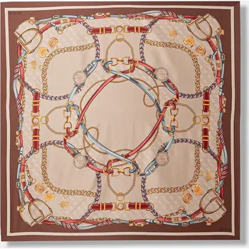 Šátek Šátek Guess AW5444.POL01 hnědá 88X, vel. ONE SIZE