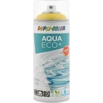 Barva ve spreji Dupli-Color Aqua Eco+ RAL 1021 – žlutá řepková polomatná barva ve spreji 150 ml EXP2025