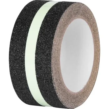 Výstražná páska Strend Pro 215682 Páska Strend Pro, lepicí, protiskluzová, extra odolná, fluorescenční, 50 mm x 5 m