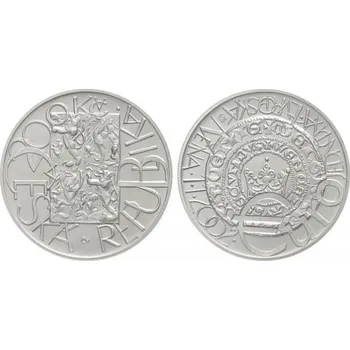 Česká republika. 200 Kč 2001. Zavedení společné evropské měny EURO jako oběživa. Běžná kvalita.