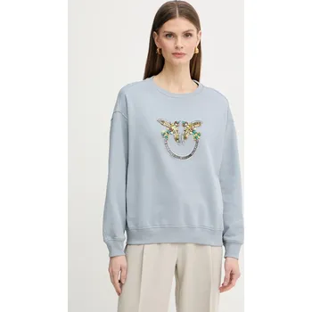 Dámské oblečení Bavlněná mikina Pinko 100534.A33G modrá 50X, vel. S