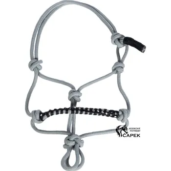 Žertovný předmět Provazová ohlávka HKM -HOBBY HORSING- (HRAČKA) - Tmavě modrá