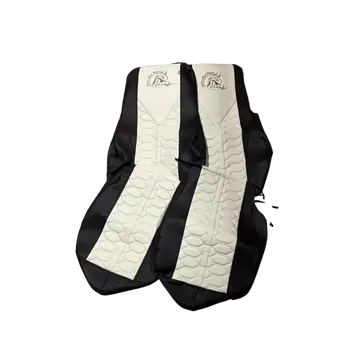 Ochranný autopotah Potahy sedadla DAF XG, XG+ a XF - béžová/černá