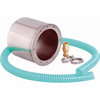 Hrnec pro světla s ochranou kabelu - nerez vp-HL4266020