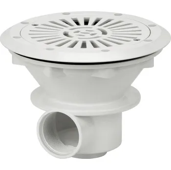 VÁGNER POOL Podlahová výpust VA, pro fólii, mosazné zástřiky M6 vp-4800271