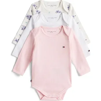 Kojenecký body Kojenecké body Tommy Hilfiger 3-pack KN0KN02198.G.PPY2 růžová 30X, vel. 92