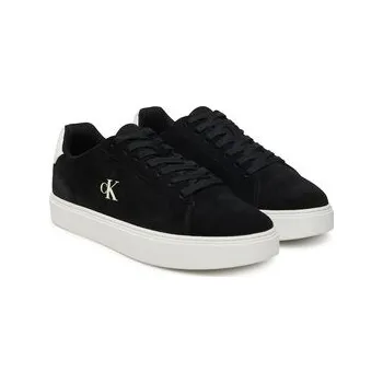Dámské tenisky Calvin Klein Sneakersy Classic Cupsole Laceup Su YM0YM01434 Černá 45