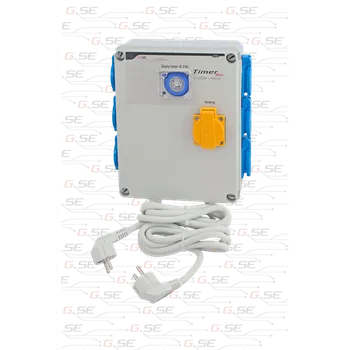Spínací hodiny GSE - General System Engineering - GSE Timer Box II 6 × 600 W + 2000 W│Bioflower