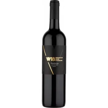 FRANKOVKA / BLAUFRÄNKISCH / Vinařství W18, červené víno, pozdní sběr, víno s přívlastkem, jakostní víno