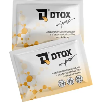 D-TOX wipes - vlhčené kapesníky