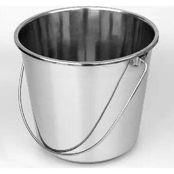 Zednická nádoba Vědro nerezové 9 l