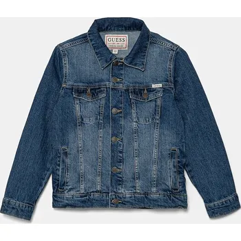 Chlapecká bunda Dětská riflová bunda Guess H5RJ00.D58M2.PPYA modrá 95X, vel. 158-166