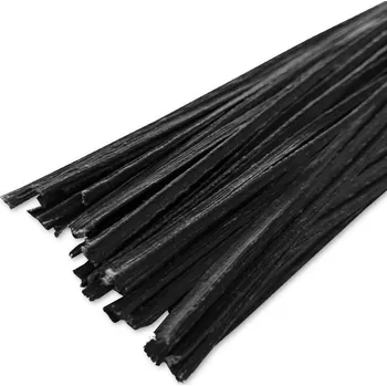 Zábavní pyrotechnika Stopina černoprachová plochá 1m