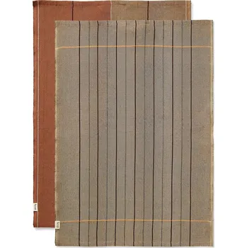 Kuchyňská utěrka ferm LIVING Ito 2-pack 1104270140 vícebarevná MLC