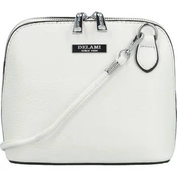 Kabelka Dámská crossbody kabelka bílá - Delami Petite Muse bílá
