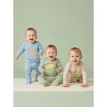 Sinsay - Sada 3 bavlněných body s potiskem - krémová - 9970E-01X - 9970E-01X-68