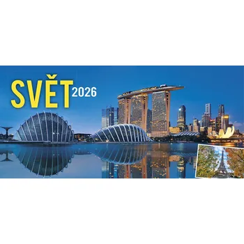 Kalendář SPEKTRUM GRAFIK Stolní kalendář svět 2026