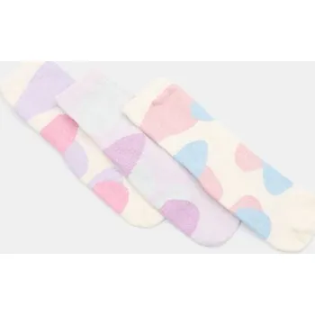 Dívčí spodní prádlo Sinsay - Ponožky 3 kusy - levandulová - 473HR-04X - 473HR-04X-R31