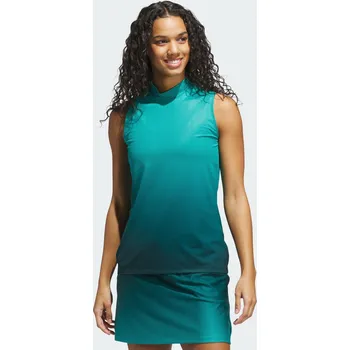 ADIDAS Dámský top s vysokým límcem Ultimate365 ZELENÁ