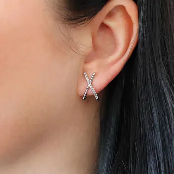 Náušnice Ocelové náušnice č. 1235