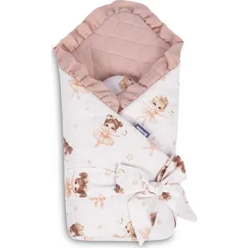 Dětské zboží Sensillo Zavinovačka pro miminko, mušelín, bavlna, Baletka, růžová